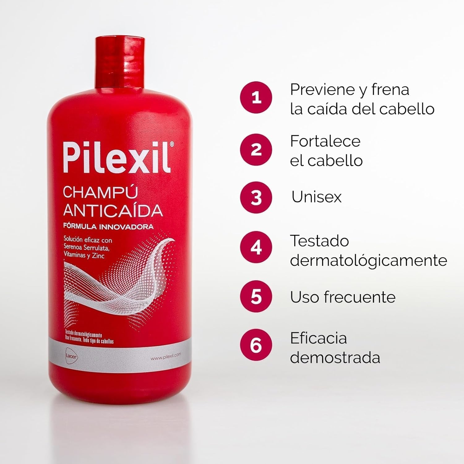 Lacer šampon proti vypadávání vlasů 900 ml Lacer vlasová péče