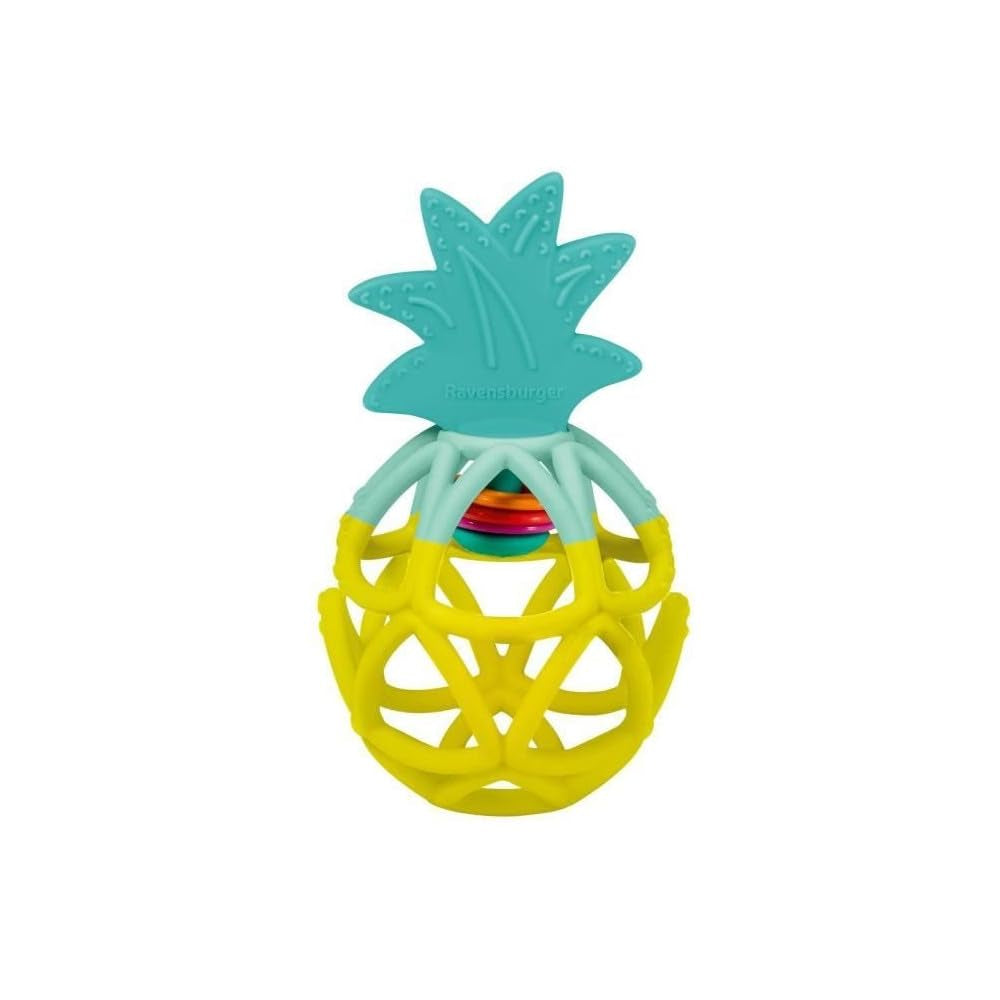 Ravensburger Play + 34013 Minge senzorială, ananas, jucărie pentru copii de la 6 luni, versiunea franceză Jucarii Bebe Naty Shop