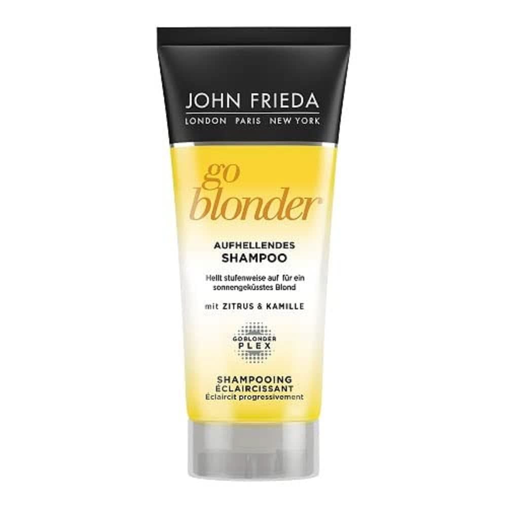 Șampon John Frieda Sheer Blonde Go Blonder, 250 ml Duș și baie Naty Shop Set 6 x 50 ml