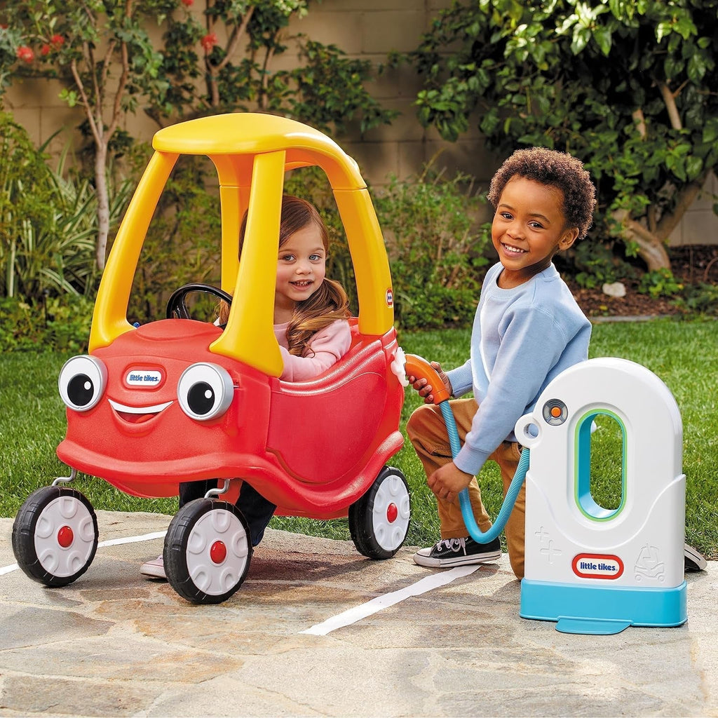 Stație de încărcare electrică Little Tikes Cozy cu lumini și sunete interactive - joc de rol pentru copii mici și copii - jucărie pentru fete și băieți - pentru copii cu vârsta cuprinsă între 18 luni și 5 ani Jucarii Bebe Naty Shop