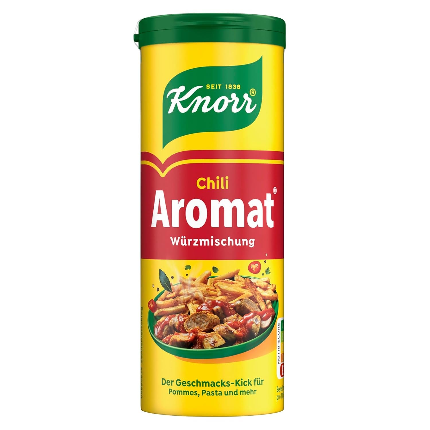 Knorr Würzmischung Chilli s příchutí pro rychlé pokrmy k dochucení a dochucení brambor, těstovin, zeleniny a dalších 90 g