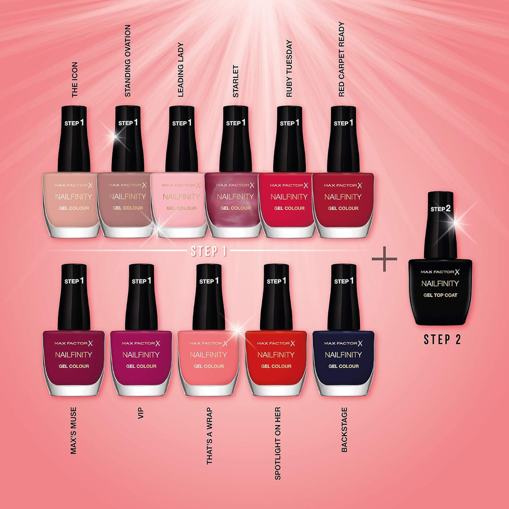 Max Factor Nailfinity lak na nehty Color 100 (balení 2 ks)