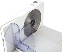 Kompaktní elektrický kráječ JECF0300, odnímatelná čepel z nerezové oceli, průměr 170 mm, ovládání tloušťky 0 až 15 mm, 150W struhadla a kráječe Naty Shop