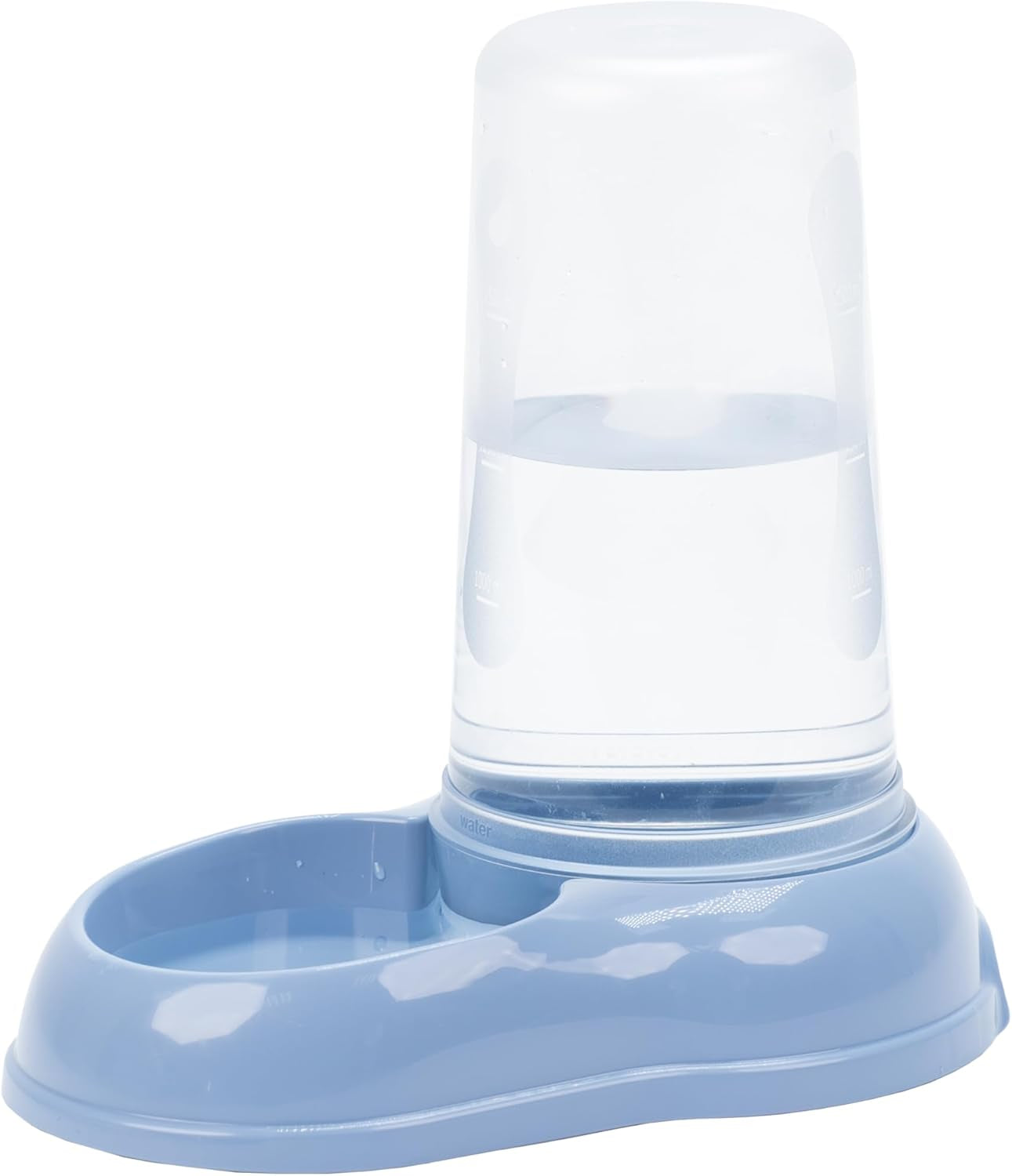 Ferplast Futter- oder Wasserspender für Hunde und Katzen AZIMUT 600 Futtertrog Voda 0,6 l, Rutschfester Boden, 12,5 x 19 x V 19,5 cm Modrá
