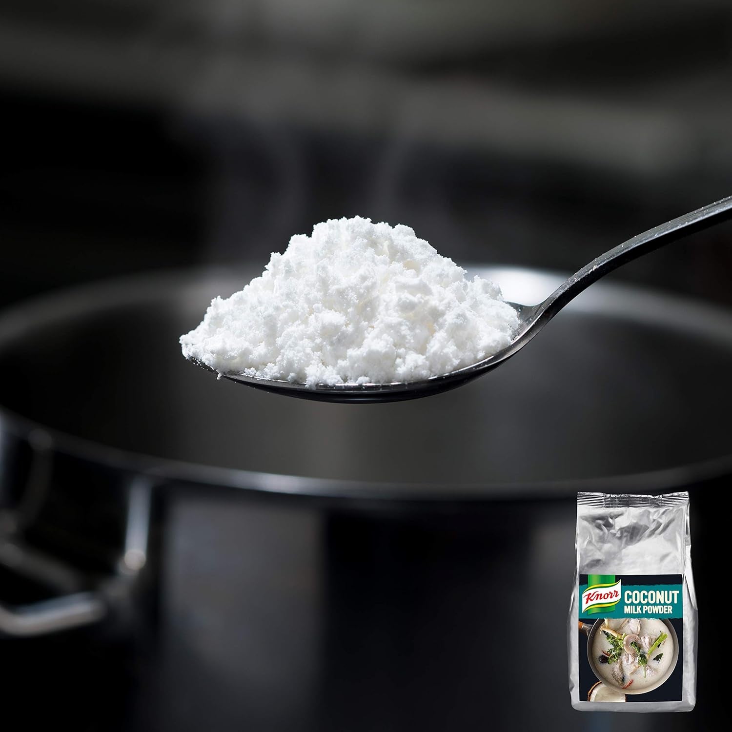 Knorr Kokosmilch Pulver (sušené mléko aus 20 frischen Kokosnüssen, ergibt 6,6 litru Kokosmilch) 1er balení (1 x 1 kg)