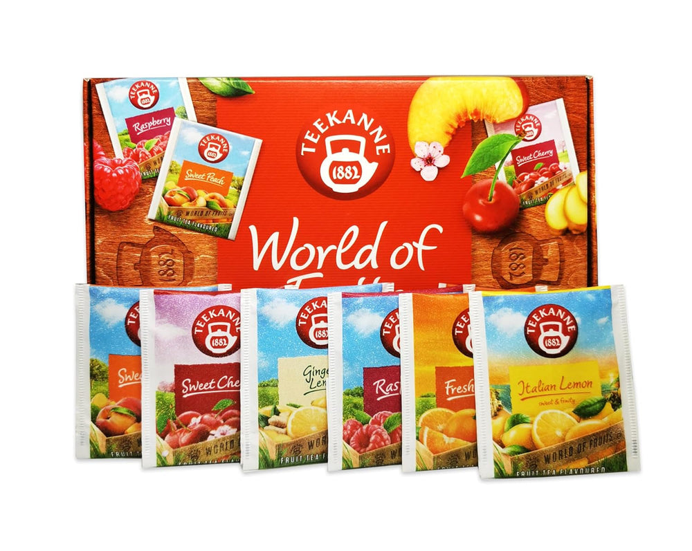 Teekanne World of Fruits (EDIȚIE NOUĂ) - Cutie cu selecție de ceaiuri de fructe - 6 arome * 5 pliculețe