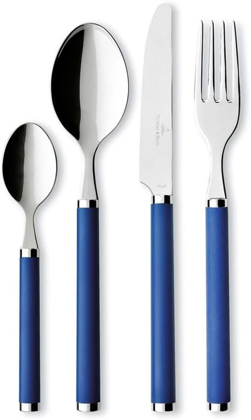 Set de tacâmuri Villeroy & Boch Play Green Garden, 24 piese, 6 persoane Bucatarie Naty Shop Albastru 24 piese