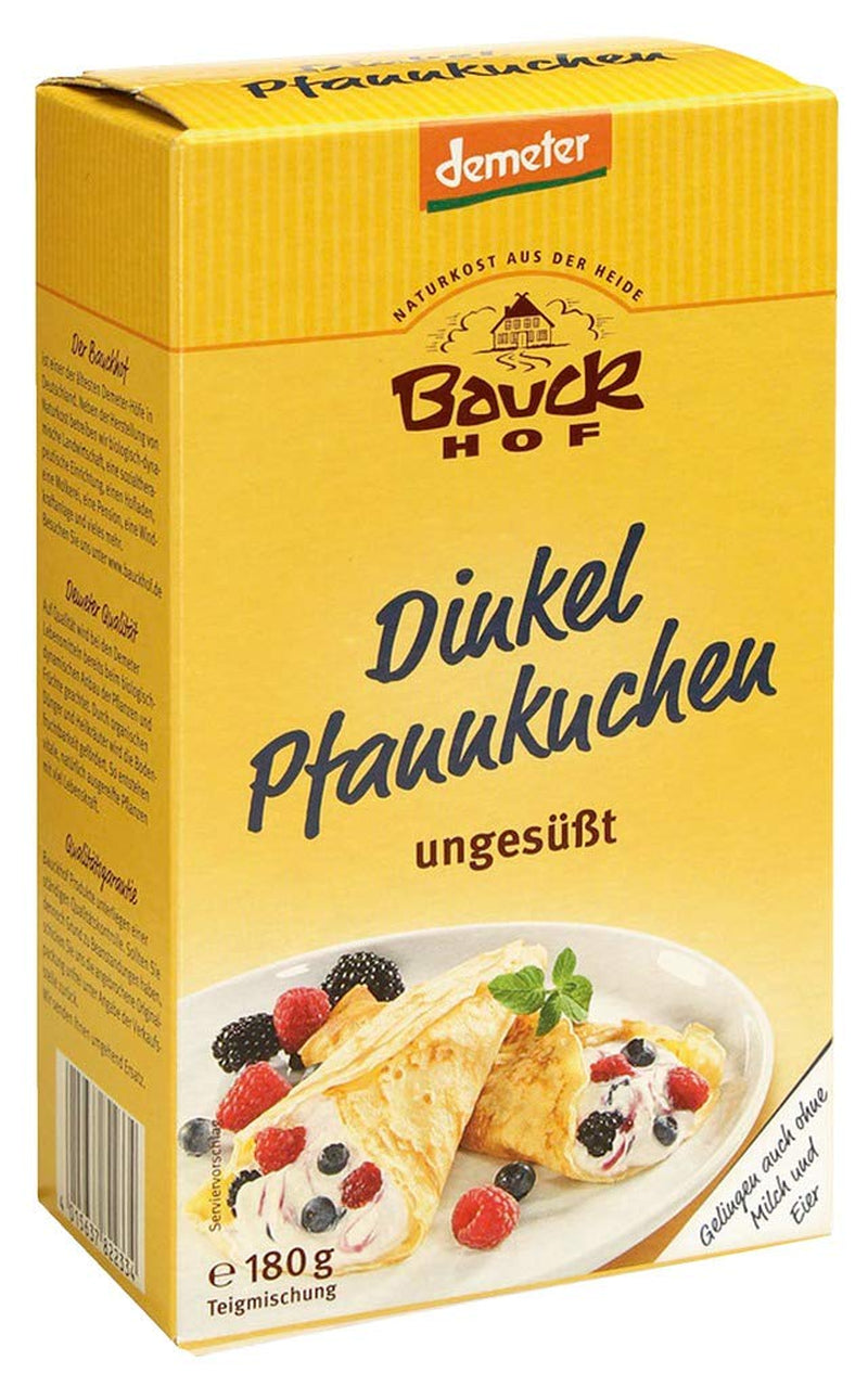 Dinkel-Pfannenkuchen, 180 G Směs na pečení a vaření Naty Shop 180 G (1Er Pack)