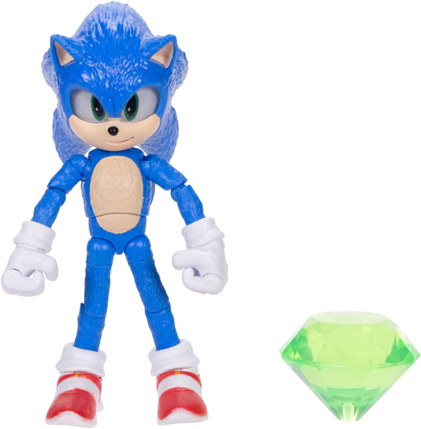 Sonic 3 Movie 12,7 cm Shadow Akční figurky Naty Shop Sonic s příslušenstvím Emerald