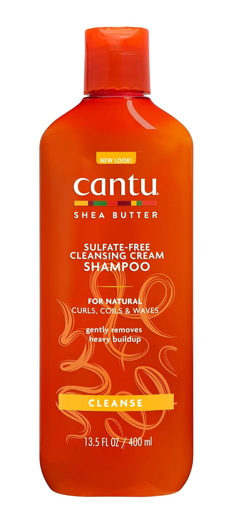 Cantu Cleansing Cream Shampoo – Shampoo Für Lockiges Und Krauses Haar – Reichhaltige Formel Aus Bambucké máslo – Sanfte Und Tiefenwirksame Reinigung Für Haar Und Kopfhaut – Sulfatfrei – 400 ml sprcha a vana Cantu Default Title