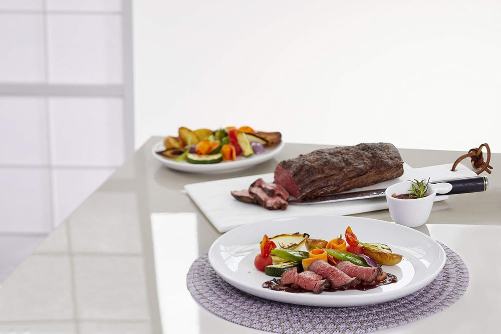 Maxi fritéza Dr. Oetker s ocelovou poklicí, rodinný čtvercový pekáč na kuře a zeleninu Formy na pečení a plechy Naty Shop