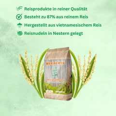 BAMBOO TREE – Bun Bo Hue Rýžové nudle – (1 X 400 G)