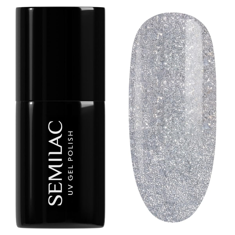 Oja UV Semilac 029 Espresso 7ml Colecția Black&White