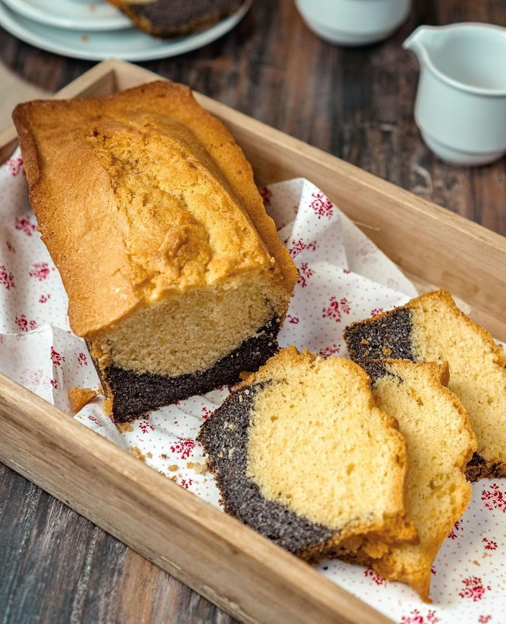 RUF Rührkuchen Backmischung, Nur Wasser & Öl Zugeben, Rezeptur Für Blechkuchen, Kastenkuchen, Muffins, Gugelhupf Und Tortenböden, 1X1000G Směs na pečení a vaření Naty Shop