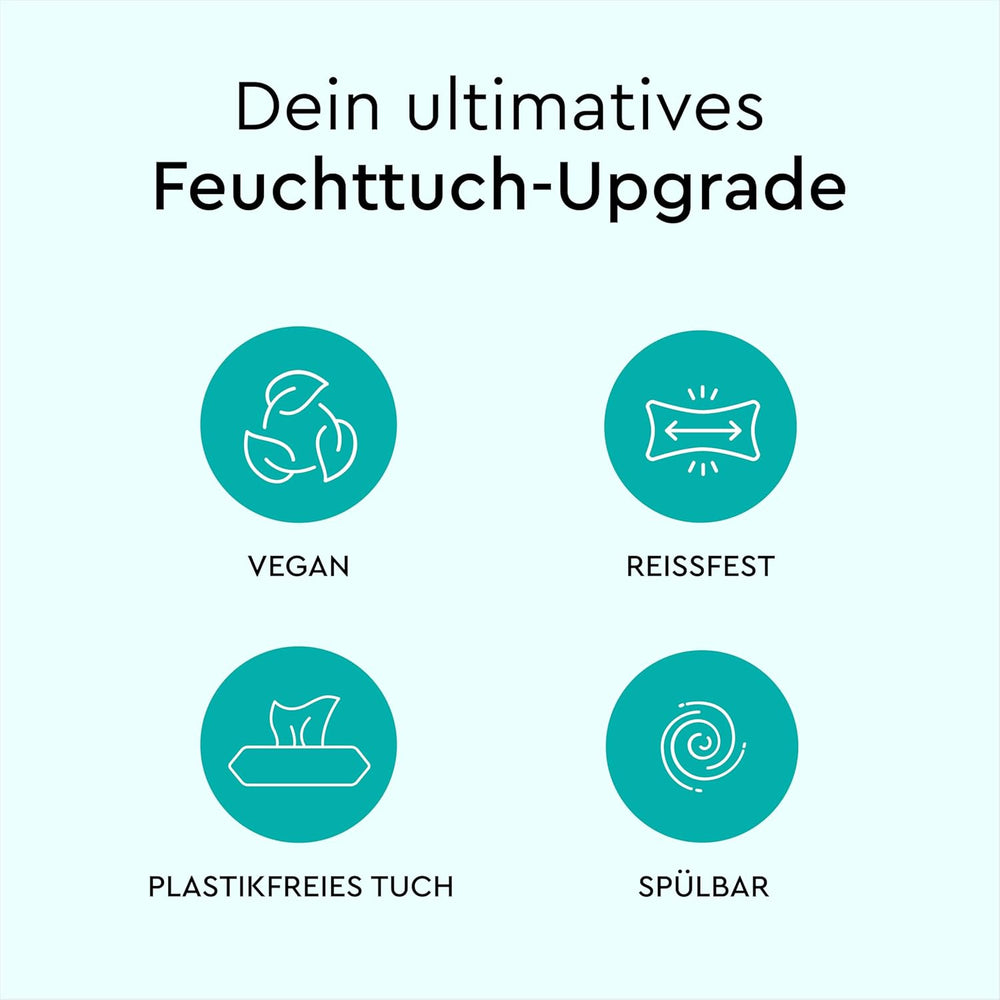 LILLYDOO toaletní vlhčené ubrousky 720 ks (12 x 60) 100% splachovací ubrousky bez plastu bez parfemace