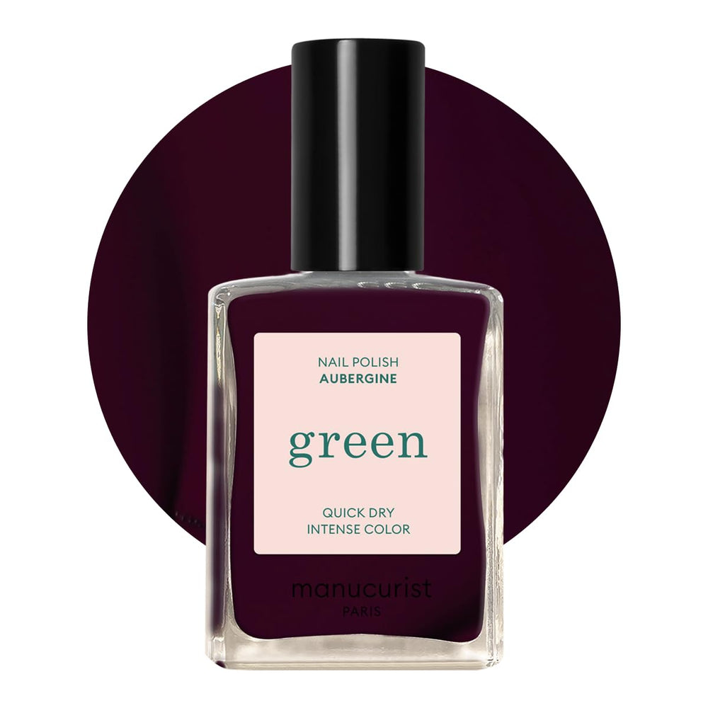 Manucurist Green - Rosy Beige Shell Beige Lak - Rychleschnoucí lak na nehty - DIY Nails - Vegan 12-Free - Rostlinná báze - Lak na nehty - Vyrobeno ve Francii