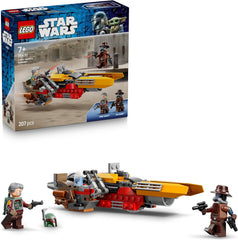 LEGO Star Wars 75437 Cobb Vanths Speeder - vč. Cobb Vanth & Cad Bane Minifiguren sowie Blaster & Jetpack - Geschenk für Jungen ab 7 Jahren und Fans von The Mandalorian
