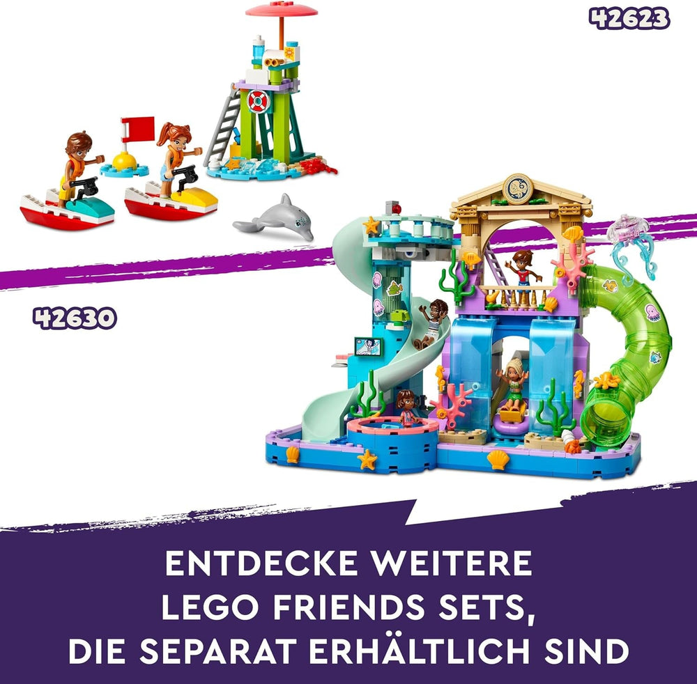 LEGO Friends Smoothie stojí na pláži Hrací sada Nápad na dárek pro dívky a chlapce od 6 let s figurkami Želva a doplňky Hračka pro sociální rozvoj 42625 Stavebnice Besuche den LEGO-Store