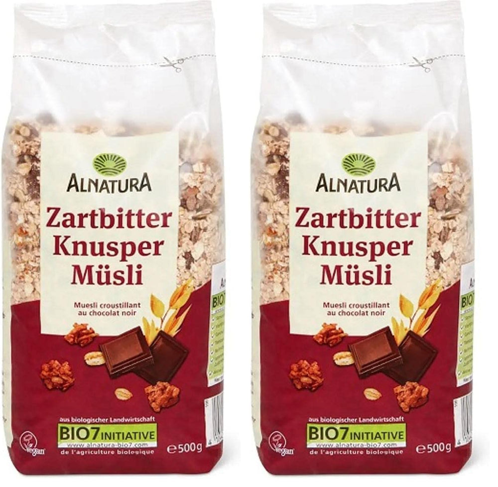 Křupavé tmavé müsli, 500 g