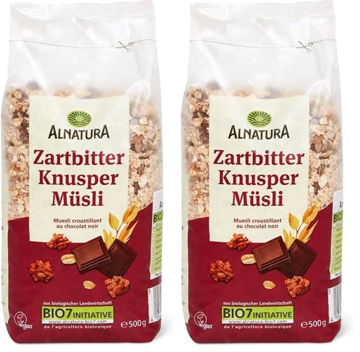 Křupavé tmavé müsli, 500 g