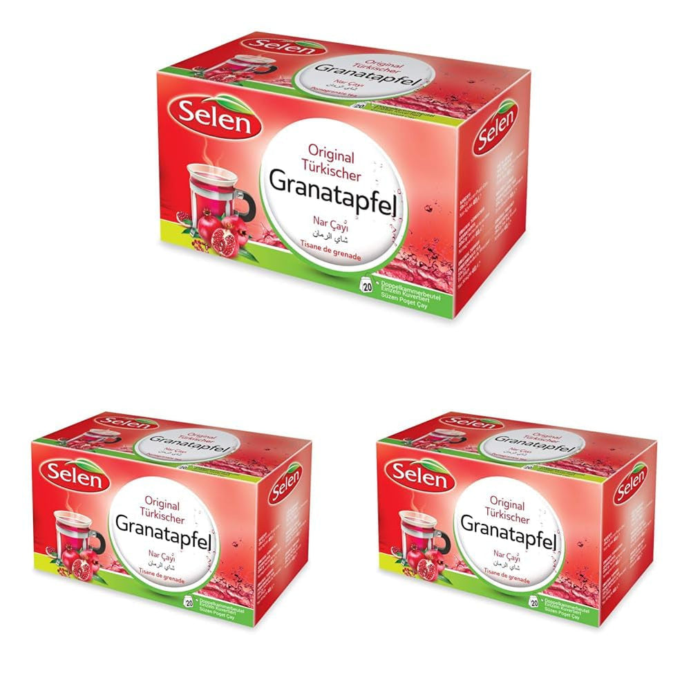Selen Original Ceai turcesc de mere Ceai de fructe 20 pliculețe de ceai