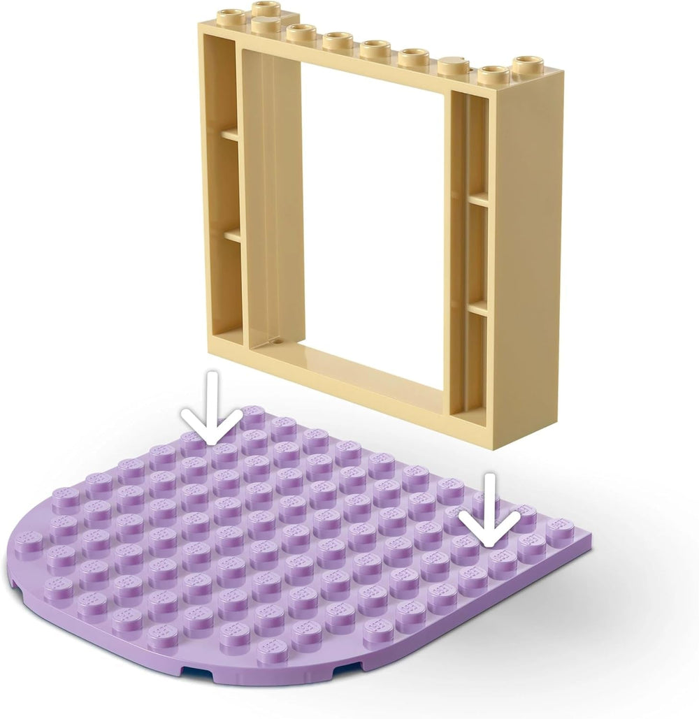 LEGO Ç€ Disney Frozen Dobrodružství na saních Anně, Stavebnice a fantasy sada, Čokoládový stojan s mini panenkami Annou, Kristoffem, Olafem a Svenem, Hračka princezna pro dívky od 4 let 43256 Stavebnice Besuche den LEGO-Store