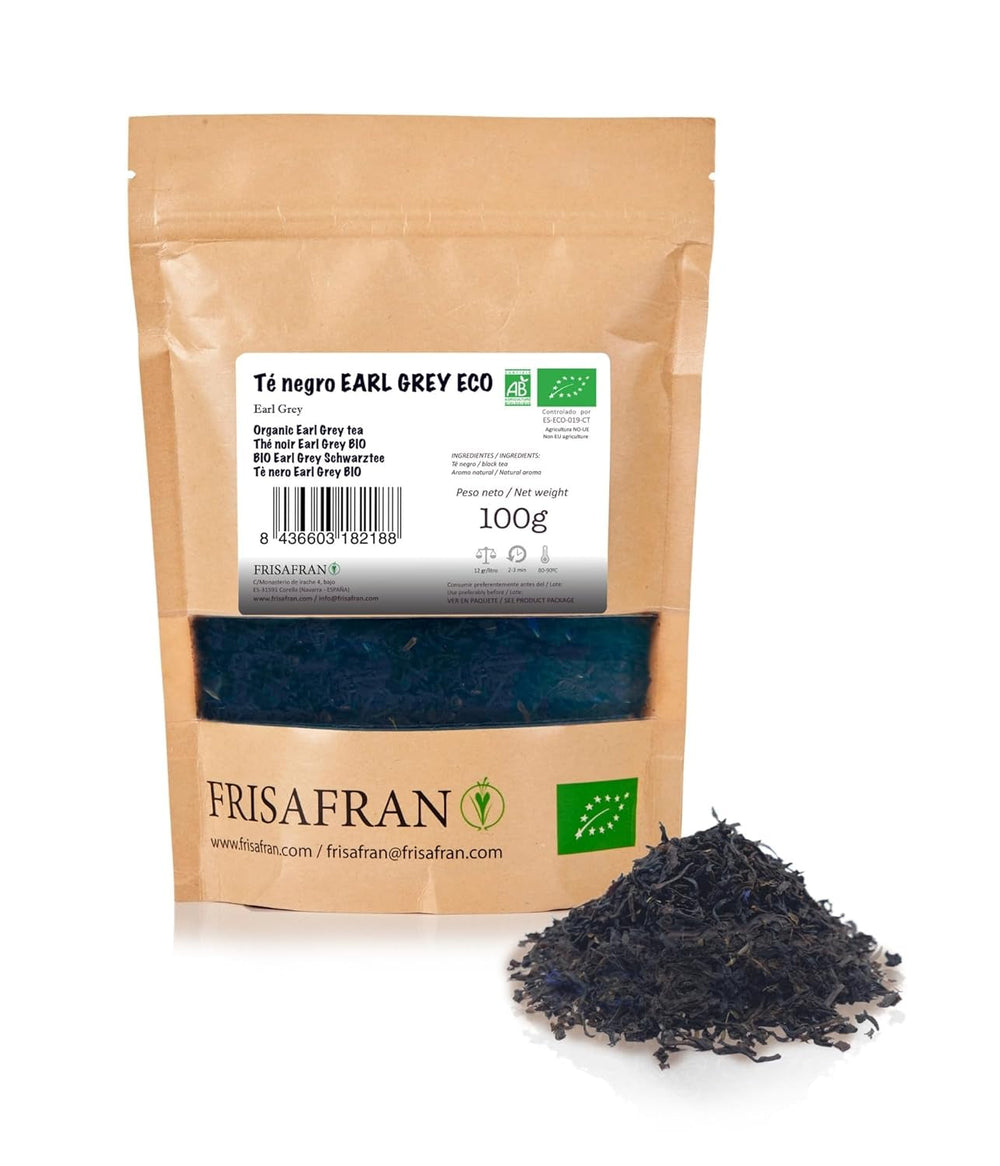 FRISAFRAN | Ceai verde Gunpowder cu mentă bio, vrac, 100 g | Antioxidant | Ceai verde japonez | Digestiv | Sănătos | Băutură răcoritoare | Infuzie de mentă | Ceai pur | Frunze de mentă | Cald-rece | Mentă