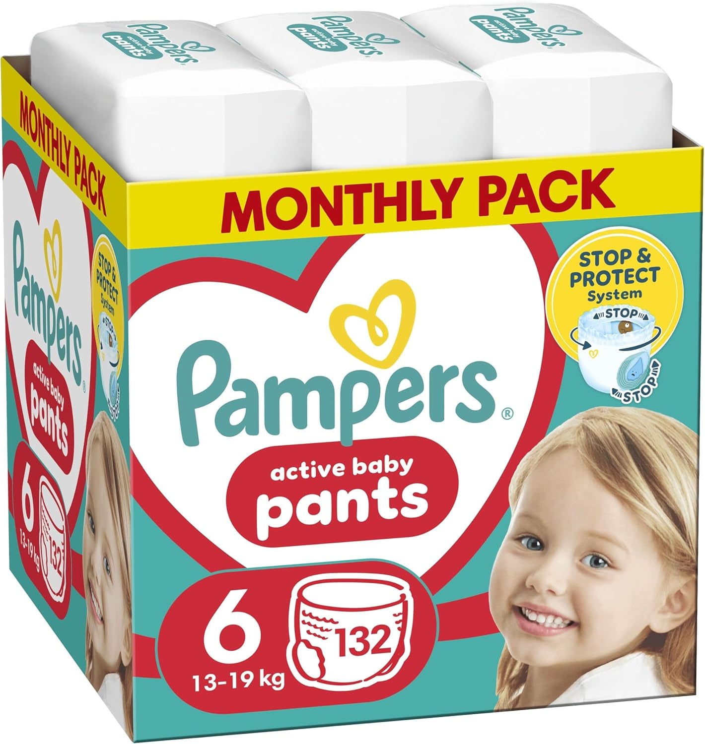 Pampers (Stará verze), Kalhoty Boys/Girls 4 176 ks.