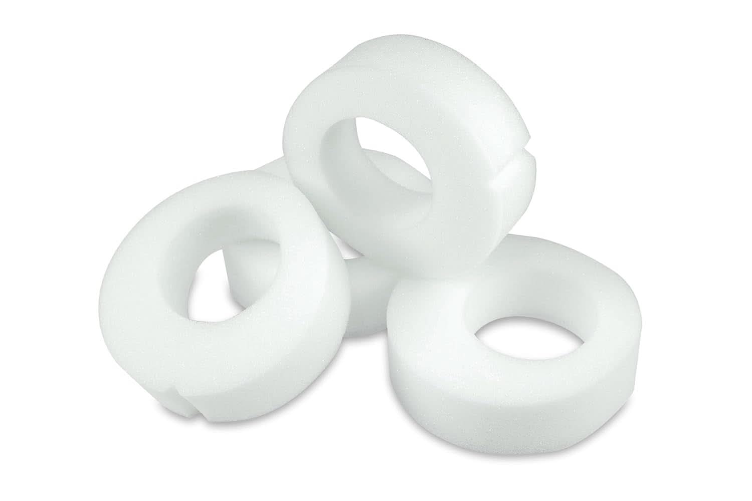 ELANEE Brust-Ringe, Schutz Der Brustwarze Bh-Kontakt Durch Hohllagerung, Ideal Bei Wunden, Entzündeten Brustwarzen Durch Stillen, 10 Stück (222-00) Příslušenství Jídlo a kojení Bebe Naty Shop