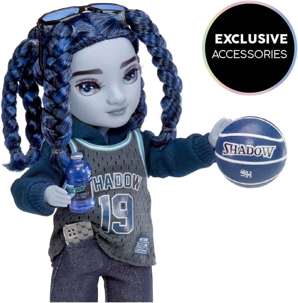 Rainbow High Shadow High Series 3 - Oliver Ocean - Blaue Modepuppe - Junge - Modisches Outfit and mehr als 10 Bunte Spielaccessoires - Ideal für Kinder von 4-12 Jahren und Sammler