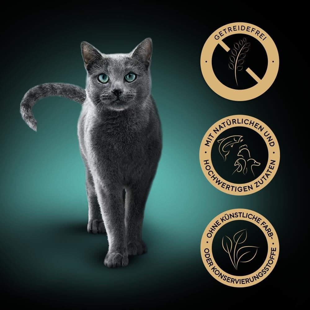 Colecția SHEBA Nature's în sos - Hrană umedă de înaltă calitate pentru pisici, varietate fină (MSC) în pliculețe porționate - 72 x 85g