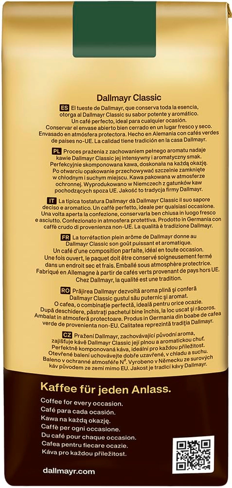 Fasole întreagă clasică de 500 g