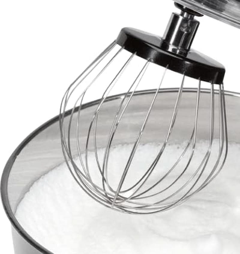 Bomann KM 398 CB Küchenmaschine, 8 Geschwindigkeitsstufen (0/1/2/3/4/5/6 + Puls), 6,3 Litru Edelstahlschüssel Für Max. 3–3,5 kg Teigzubereitung, 1200 Watt, Rot Mother and Child Naty Shop