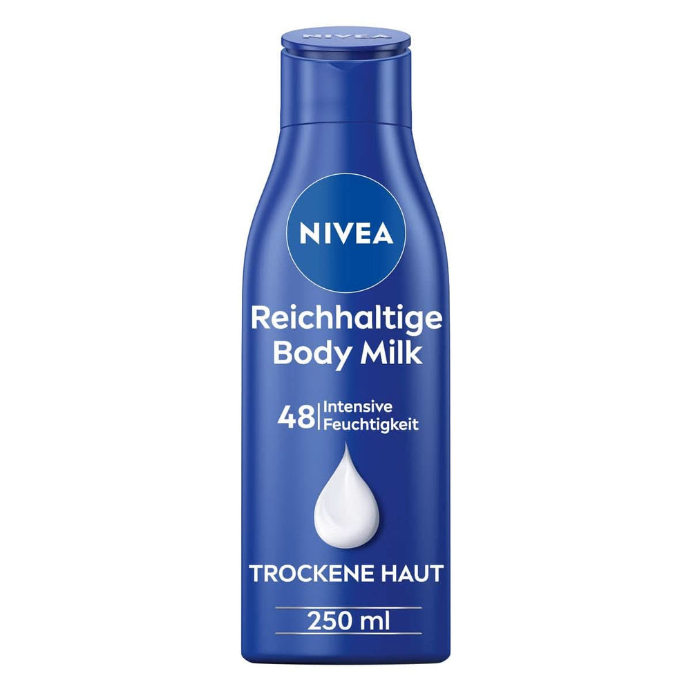 NIVEA Bohaté tělové mléko, 250 ml Kosmetika a kosmetika Naty Shop