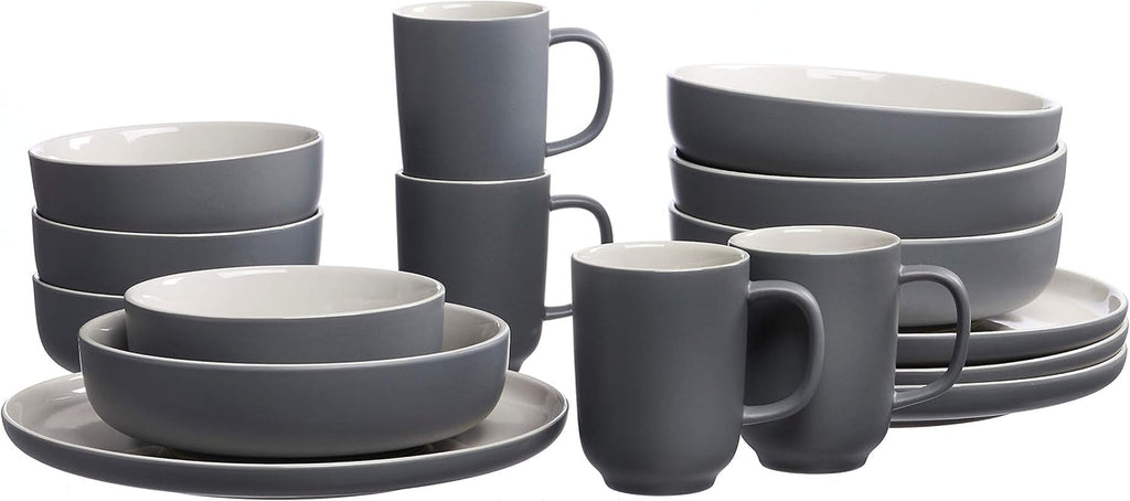 Ritzenhoff & Breker Jasper Combination Service, 16 piese Seturi vesela masa Naty Shop Albastru cenușiu