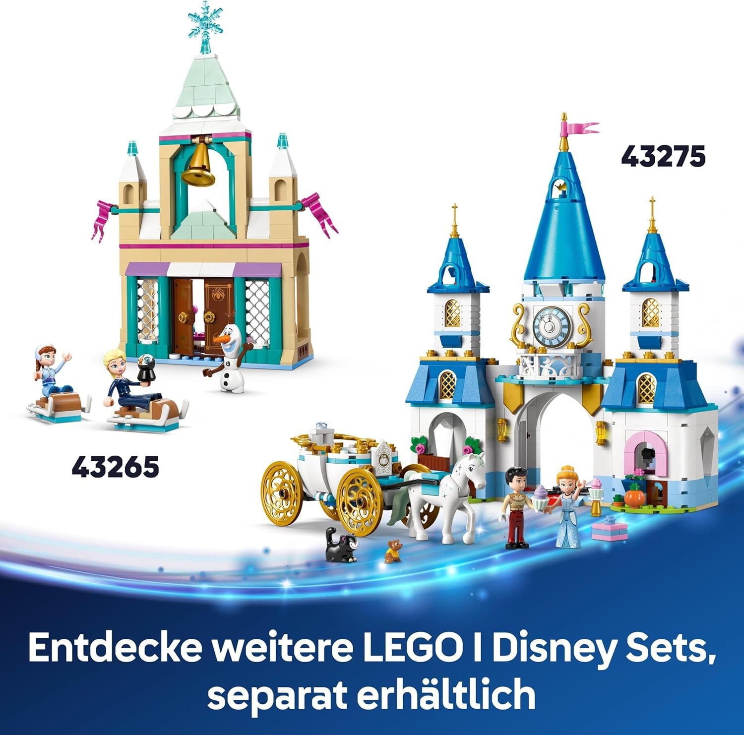 LEGO Ç€ Disney Encanto Mini House, stavebnice pro dívky od 5 let, fantasy hračka a stavebnice s panenkami Mirabel a Antonio Mini, figurkou Kapybary a klíčem 43261 Stavebnice Besuche den LEGO-Store
