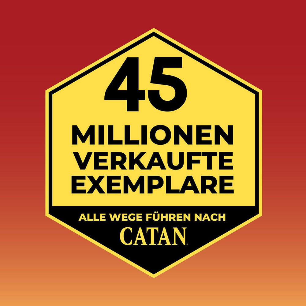 KOSMOS 684655 Catan – hra, Osadníci z Katanu, strategická hra pro 3–4 hráče od 10 let, klasická stolní hra, rodinná hra, společenská hra