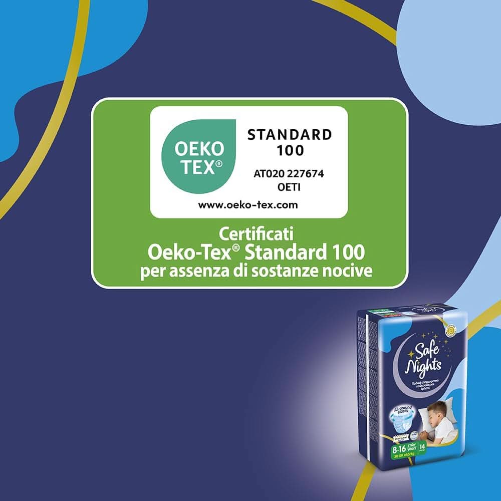 Safe Nights Boy, scutece pentru noapte, diverse marimi Mama si Copilul Naty Shop