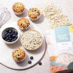 Wholefood Earth Jumbo Oatmeal - GMO free - vegan - bez mléčných výrobků - bez přidaného cukru 2 kg