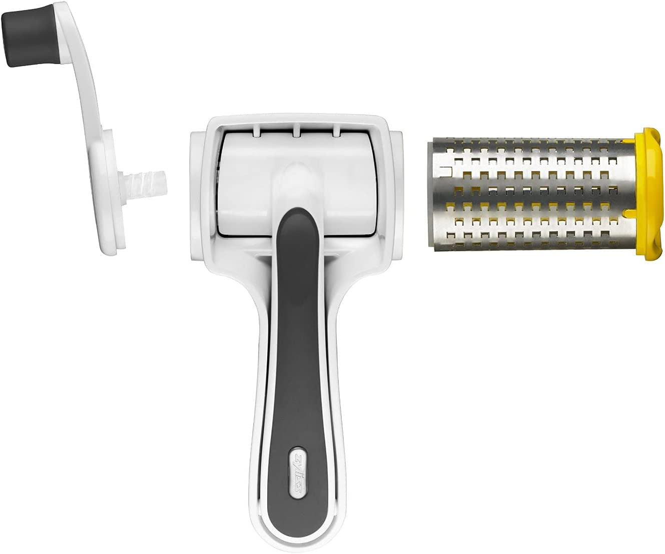 ZYLISS klasická struhadla na sýr E900010 jemný buben z nerezové oceli 16 x 8,5 x 8,5 cm škrabka Naty Shop