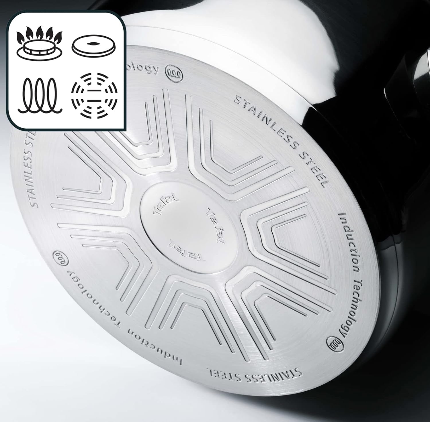 TEFAL DUETTO Sada pánví 3 kusy 20/24/28 cm, indukce Hrnce a pánve Naty Shop