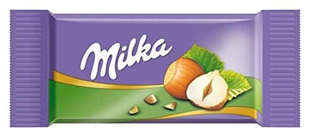 Milka Naps Mix – Mini čokoládové čtverečky ve 4 sortimentech: Alpské mléko, Jahody, Lískové oříšky, Kakaový krém – 1 x 1 kg