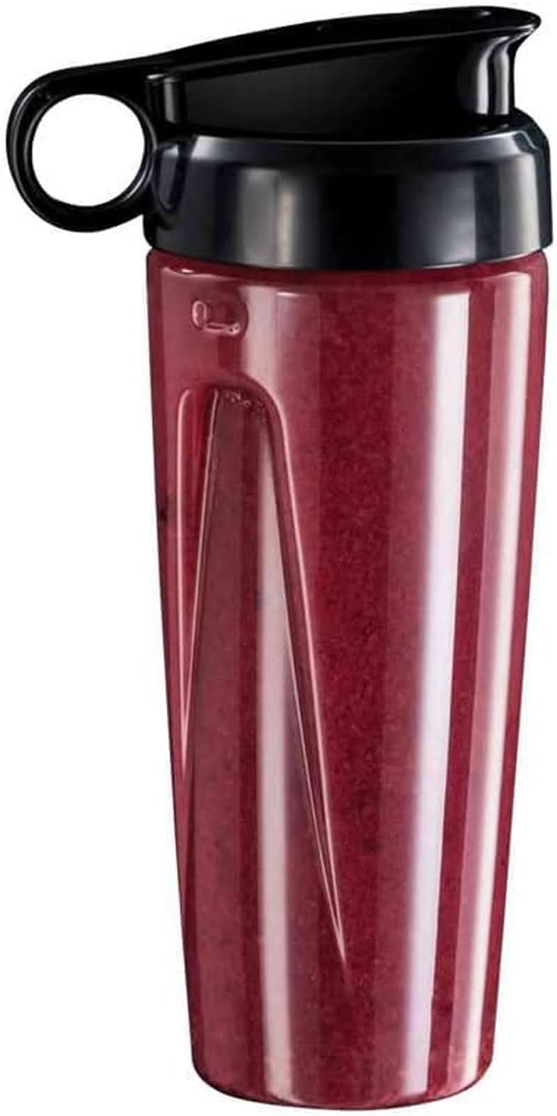 Russell Hobbs Standmixer 2-v-1 [1,5L Glasbehälter Mixer & 0,6L Mini Smoothie Maker -To-Go-Trinkflasche Inkl. Deckel] Spülmaschinenfest, Impuls-/Ice-Crush Funktion, Becher BPA Frei, Edelstahl 23821-56 Kitchen Naty Shop To-Go Trinkflasche