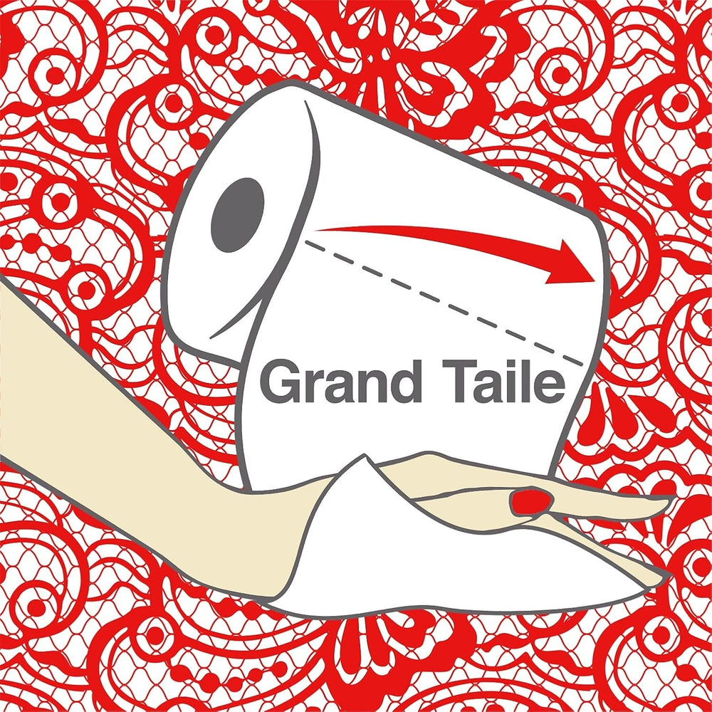 Hârtie igienică Renova Renova Grand Royal 4 straturi - 6 role, Large (pachet de 5)