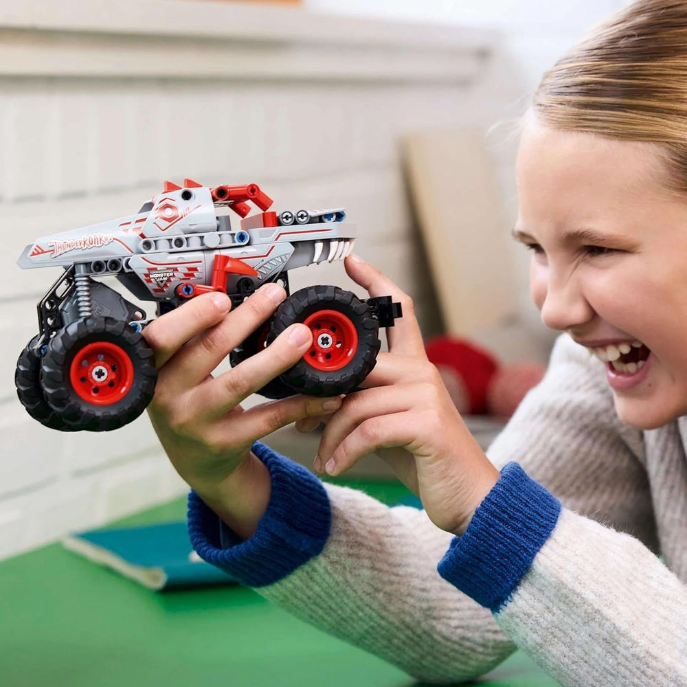 LEGO Technic Monster Jam Thunderroarus Výsuvná hračka Stavebnice Monster Truck pro děti Dárek pro chlapce a dívky Věk 7+ 42200 Stavebnic Besuche den LEGO-Store