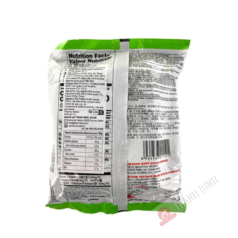 - NEBO Instantní nudle s kuřecím masem a rýží - (1 x 71g)