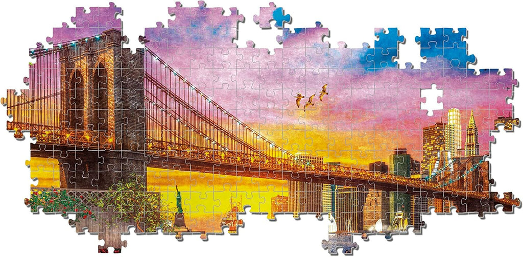 Clementoni - 33552 Collection - Manhattan Balcony Sunset, Puzzle 3000 piese pentru adulți și copii 10 ani, joc de îndemânare pentru întreaga familie Puzzle Naty Shop