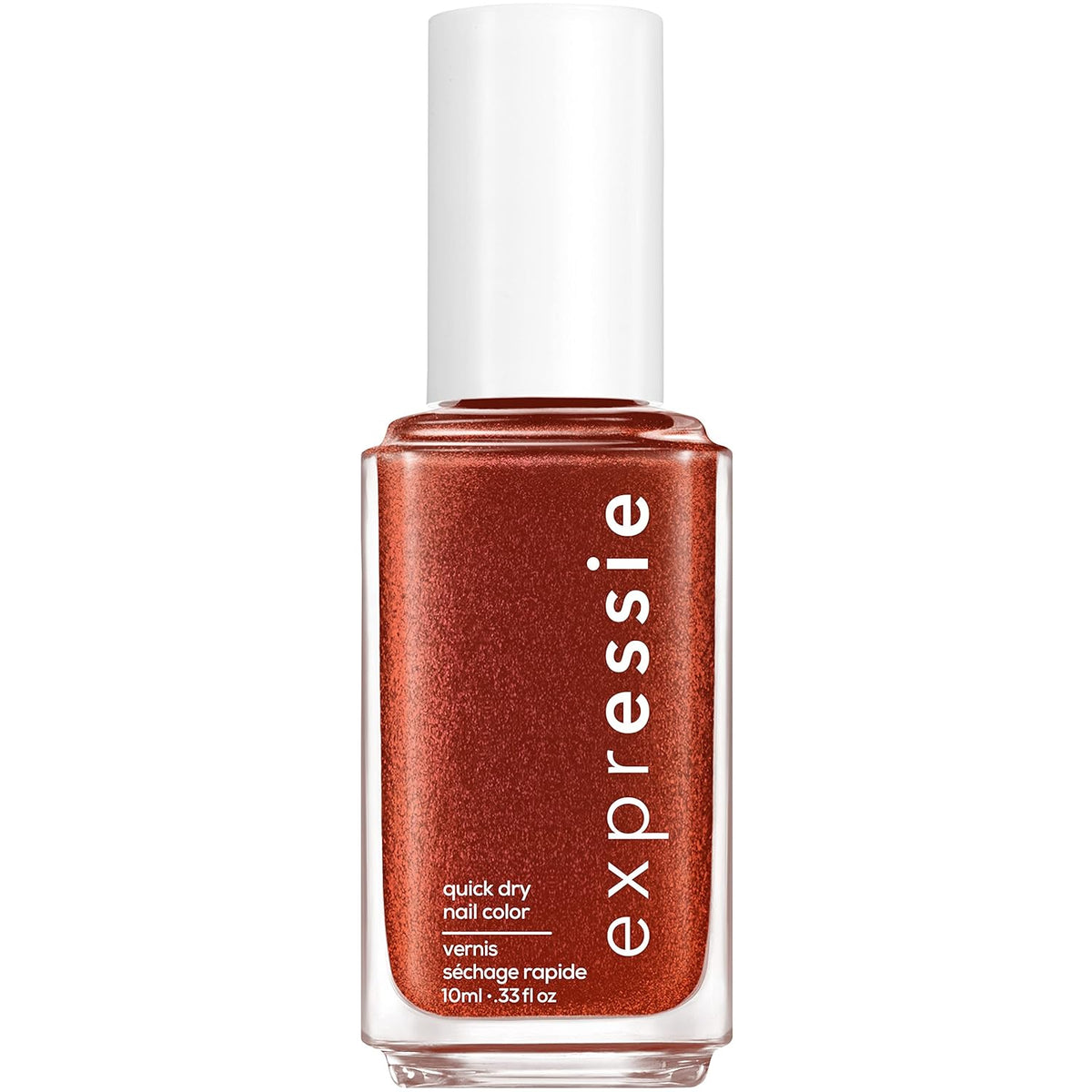 Essie rychleschnoucí lak na nehty "expression", no. 270 misfit right in, metalické, veganské složení, 10 ml