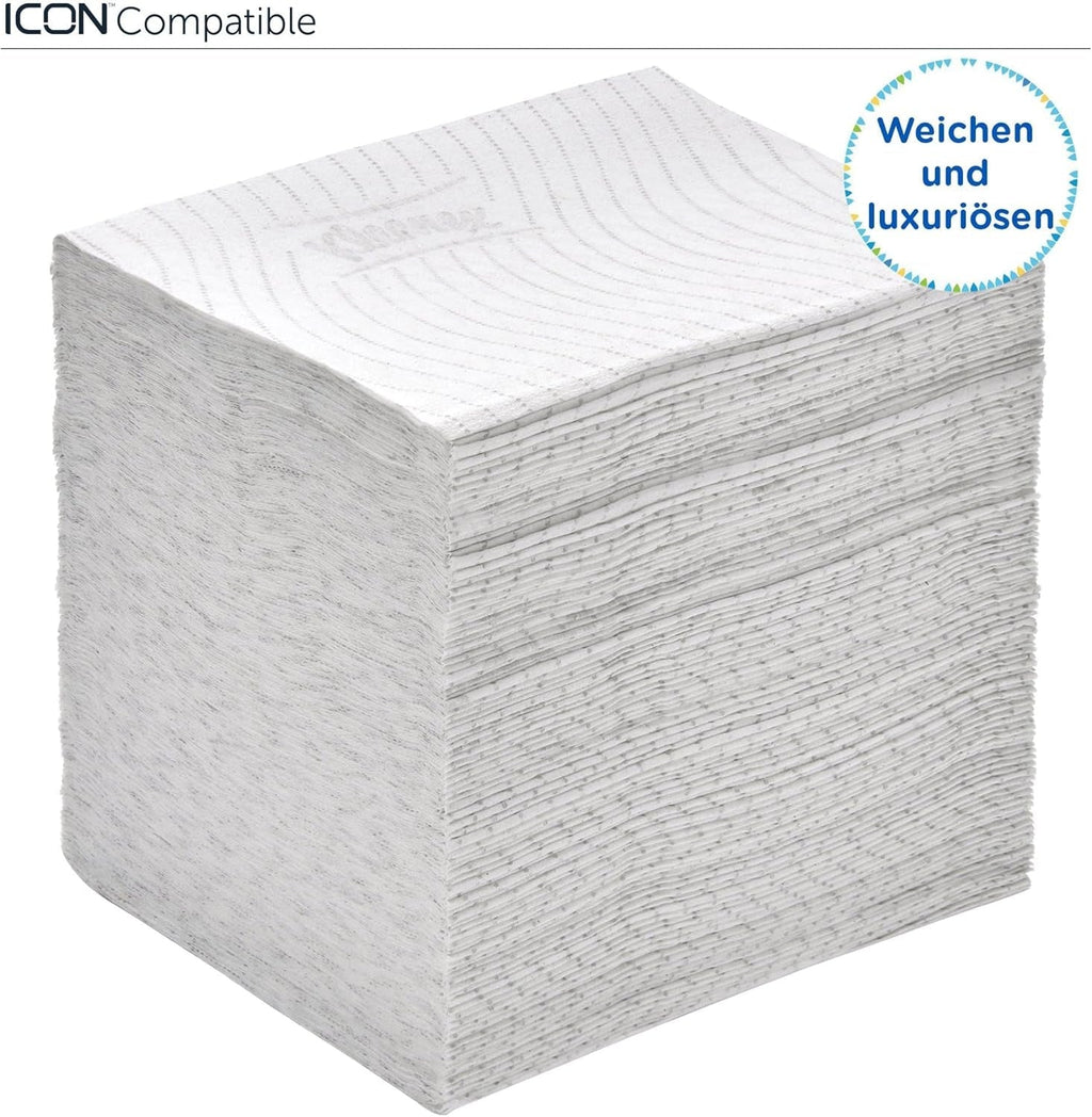 Hârtie igienică Kleenex cu o singură foaie 8408, hârtie igienică cu 2 straturi în pachete vrac, Fabricată din hârtie certificată Fsc, 36 pachete X 200 foi (7.200 foi)