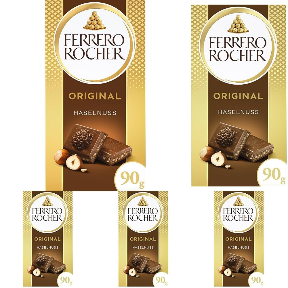 Ferrero Rocher Tyčinka - Bílá čokoláda s lískovými oříšky - Dárek k Valentýnu pro něj a pro ni - 1 čokoláda x 90g